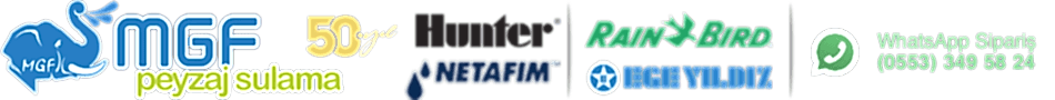 İzmir Hunter-Rainbird Otomatik Sulama & Damla Sulama Sistemleri