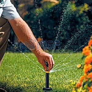 (0m² – 60 m² Arası ) Zamanlayıcı Seçimli Bahçe Çim Sulama Seti  4 Adet Rainbird R Van Su Tasarruflu Başlıklı (2,5mt-4,5mt)