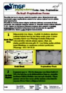 Keşif Formu page