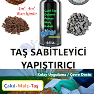 MGF Çim ve Çakıl Tutucu 0,5 Litre | Taş Çakıl Bağlayıcı Sabitleyici Reçine