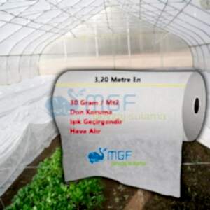 Mgf  3,2mt x10mt 30 GRAM AGRİL ISI DON ÖRTÜSÜ, ZİRAİ DON KIRAĞI ÖRTÜ KARPUZ ÇİLEK BİTKİ KORUMA ÖRTÜSÜ